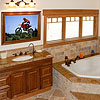 mirror tv cabinet